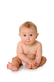 baby met darmkrampjes