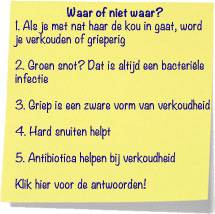 griep verkoudheid symptomen en signalen