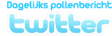 Dagelijks pollenbericht via Twitter