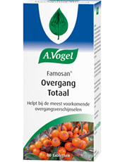 Famosan Overgang Totaal. Natuurlijke krachtpatser bij de meest voorkomende overgangsverschij