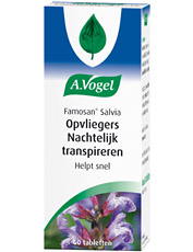 A.Vogel Famosan Salvia | Bij opvliegers en (nachtelijk) transpireren en zweten