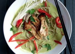 Vegetarische Thaise groene curry