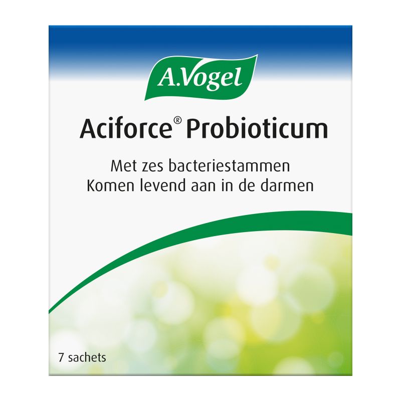 In verpakking Aciforce Probioticum poeder voorkant