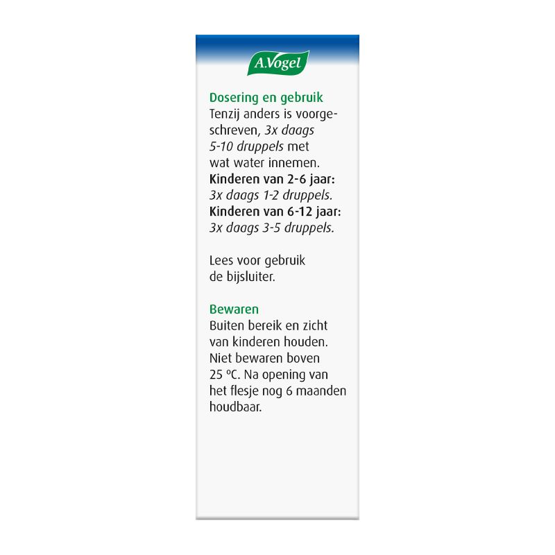 Uit verpakking Arnica D6 druppels linkerkant