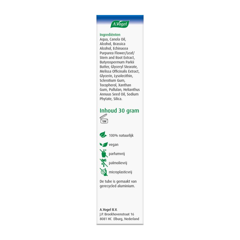 Verpakking Echinaforce crème rechterkant