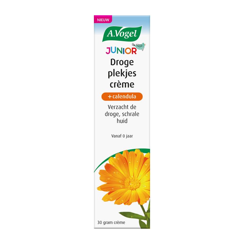 In verpakking Junior Droge plekjes crème voorkant