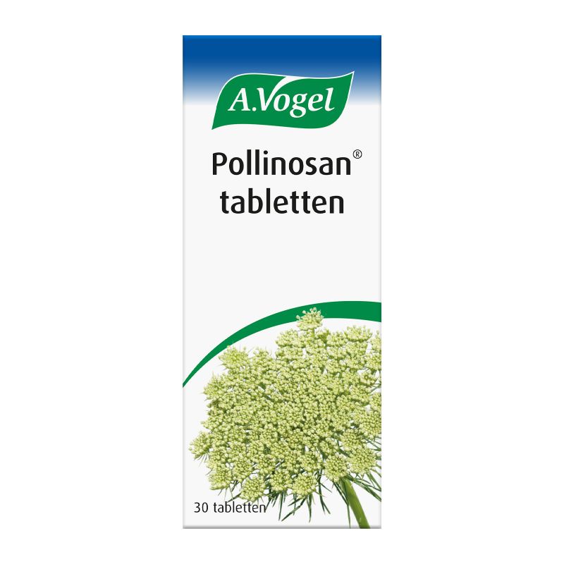 In verpakking Pollinosan tabletten voorkant