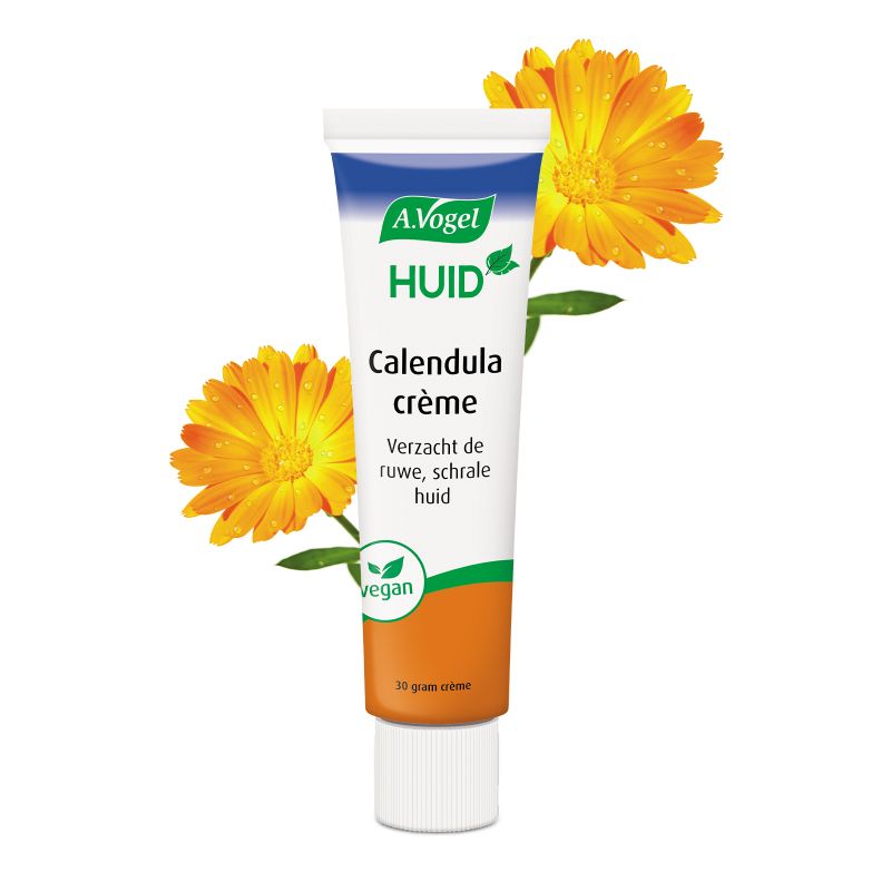 Uit verpakking Calendula crème voorkant