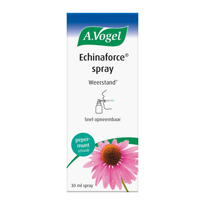 In verpakking Echinaforce spray voorkant