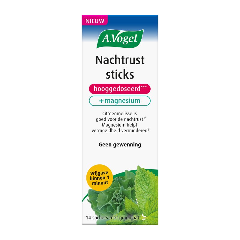 Uit verpakking Nachtrust sticks linkerkant