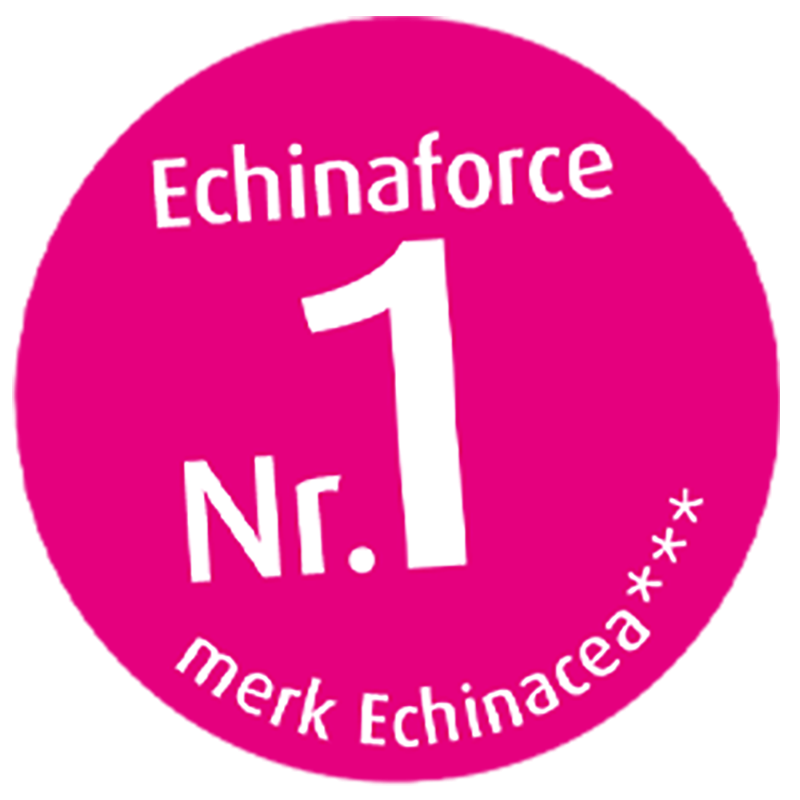 nr1 in de markt Echinaforce sterk + vitamine C kauwtablet