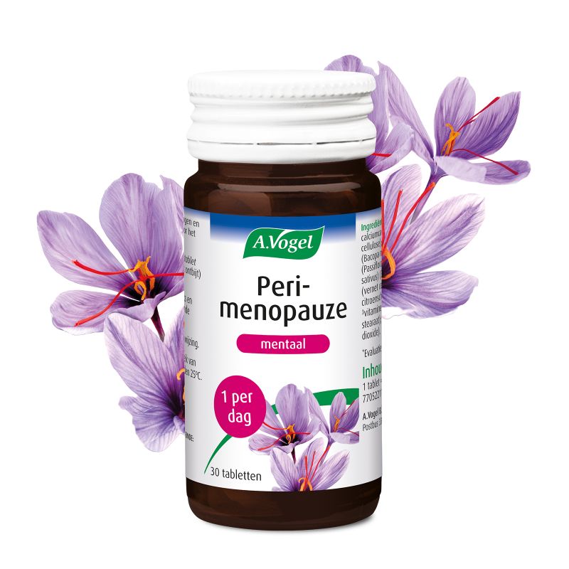 Uit verpakking Perimenopauze mentaal tabletten voorkant