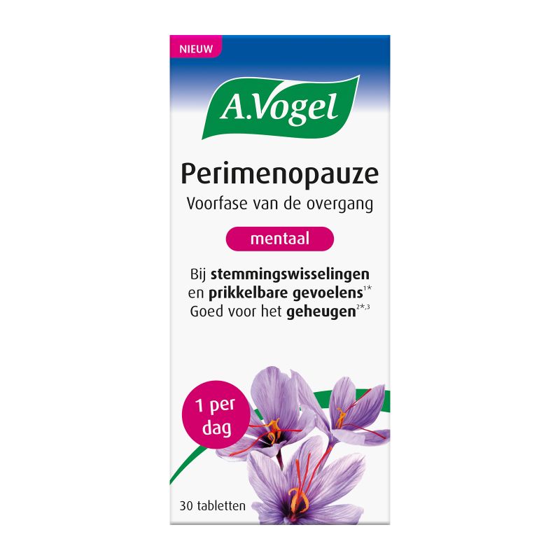 In verpakking Perimenopauze mentaal tabletten voorkant