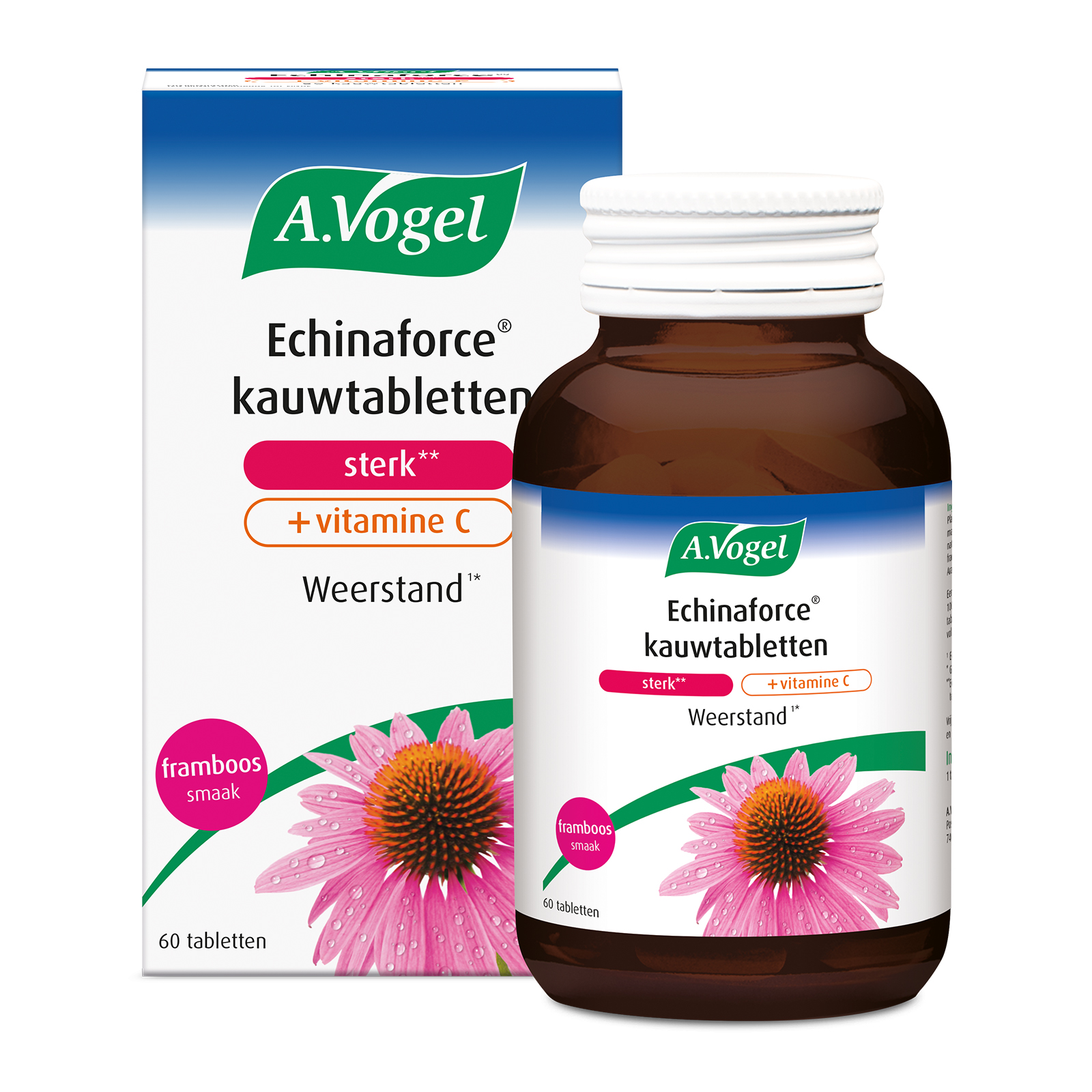 A.Vogel kauwtabletten sterk + vitamine C 60 stuks