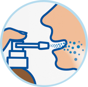 hoestspray gebruiken