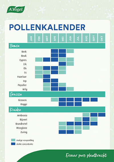Pollenkalender | Hooikoorts