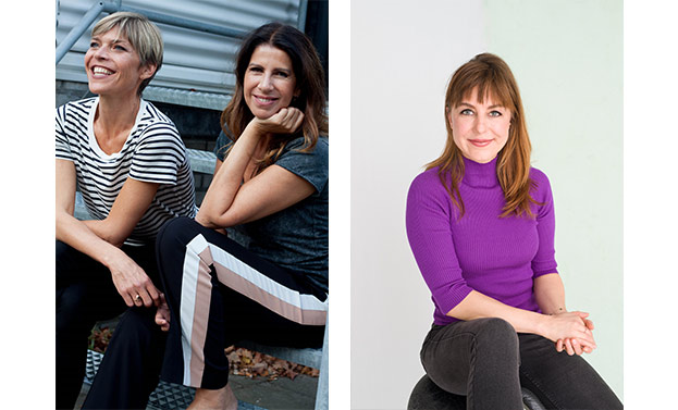 Isa Hoes, Medina Schuurman en Hetty Crèvecoeur